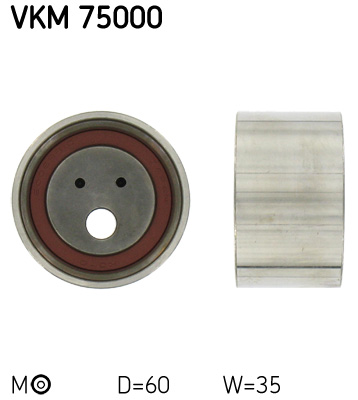 SKF VKM75000 Feszítő gőrgő fogasszíj-vezérműszíjhoz